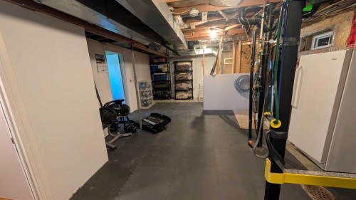 108 Glendale Place, Cochrane, AB - Indoor Photo Showing Basement