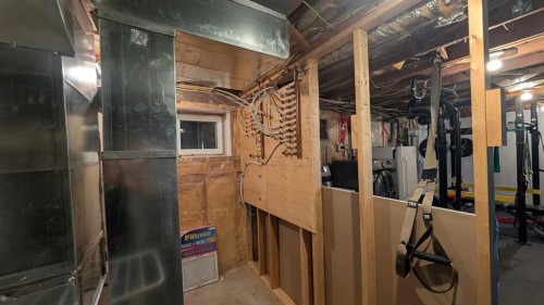 108 Glendale Place, Cochrane, AB - Indoor Photo Showing Basement