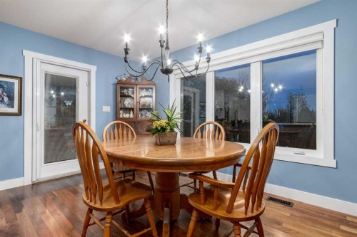 17 Westlynn Drive, Claresholm, AB - Indoor Photo Showing Dining Room