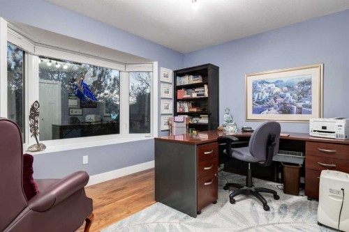 17 Westlynn Drive, Claresholm, AB - Indoor Photo Showing Office