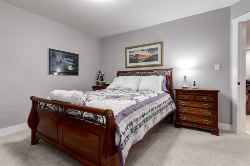 17 Westlynn Drive, Claresholm, AB - Indoor Photo Showing Bedroom