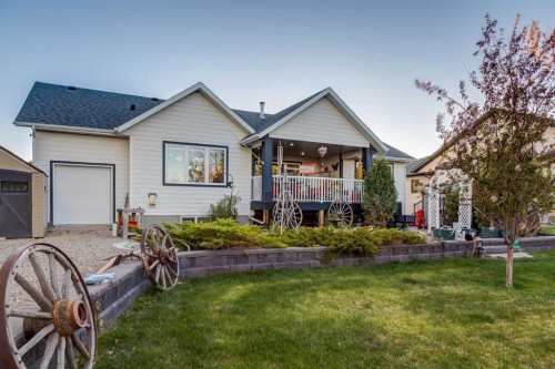 17 Westlynn Drive, Claresholm, AB - Outdoor With Deck Patio Veranda