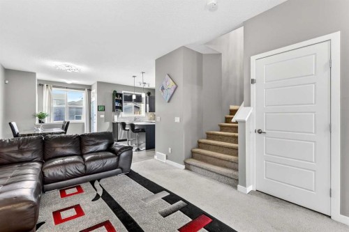 1540 Cornerstone Boulevard Ne, Calgary, AB - Indoor Photo Showing Living Room