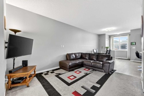 1540 Cornerstone Boulevard Ne, Calgary, AB - Indoor Photo Showing Living Room