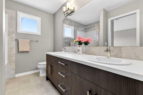1540 Cornerstone Boulevard Ne, Calgary, AB - Indoor Photo Showing Bathroom