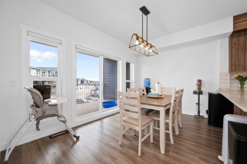 203-33 Merganser Drive, Chestermere, AB - Indoor Photo Showing Dining Room