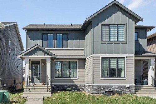 40 Emberside Grove, Cochrane, AB - Outdoor With Facade