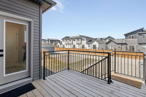 40 Emberside Grove, Cochrane, AB - Outdoor With Deck Patio Veranda With Exterior