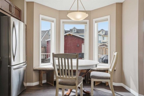 83 Auburn Bay Boulevard Se, Calgary, AB - Indoor Photo Showing Dining Room