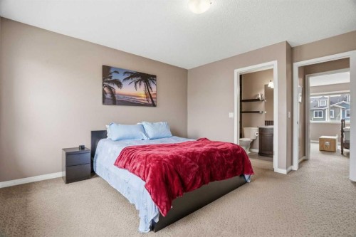 83 Auburn Bay Boulevard Se, Calgary, AB - Indoor Photo Showing Bedroom