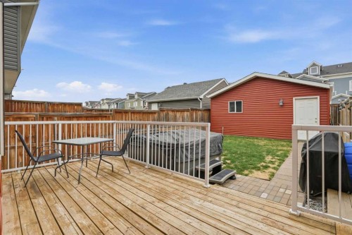 83 Auburn Bay Boulevard Se, Calgary, AB - Outdoor With Deck Patio Veranda With Exterior