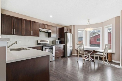 83 Auburn Bay Boulevard Se, Calgary, AB - Indoor Photo Showing Kitchen
