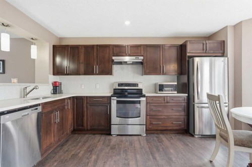 83 Auburn Bay Boulevard Se, Calgary, AB - Indoor Photo Showing Kitchen