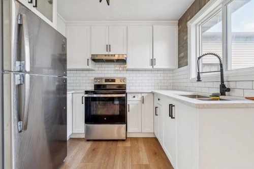 367 Martinbrook Place Ne, Calgary, AB - Indoor Photo Showing Kitchen With Upgraded Kitchen