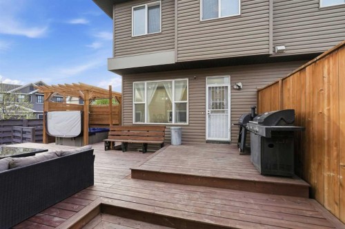 1071 Seton Circle Se, Calgary, AB - Outdoor With Deck Patio Veranda With Exterior