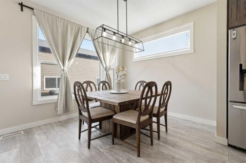1071 Seton Circle Se, Calgary, AB - Indoor Photo Showing Dining Room