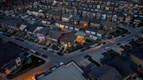 1071 Seton Circle Se, Calgary, AB - Outdoor With View