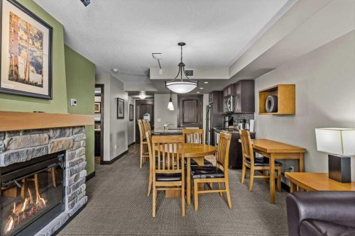 2109-250 2Nd Avenue, Dead Man'S Flats, AB - Indoor With Fireplace