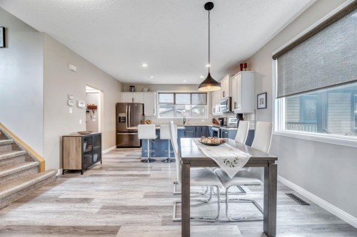 250 Prestwick Close Se, Calgary, AB - Indoor Photo Showing Dining Room