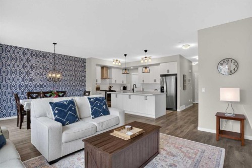 377 Masters Avenue Se, Calgary, AB - Indoor Photo Showing Living Room