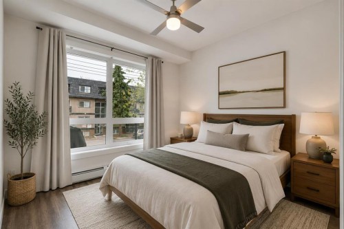 208-811 5 Street Ne, Calgary, AB - Indoor Photo Showing Bedroom