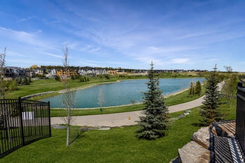 61 Rowmont Heath Nw, Calgary, AB - Outdoor With Body Of Water With View