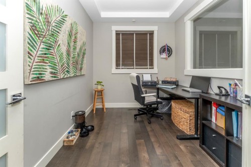 249 Kinniburgh Boulevard, Chestermere, AB - Indoor Photo Showing Office