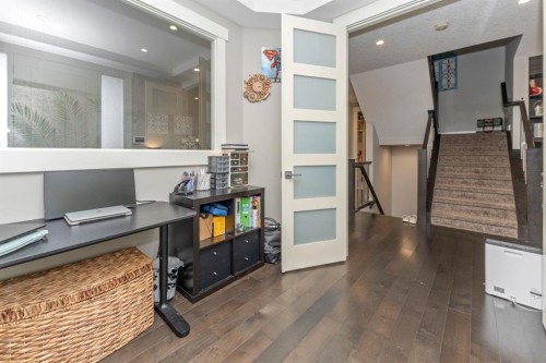 249 Kinniburgh Boulevard, Chestermere, AB - Indoor Photo Showing Office