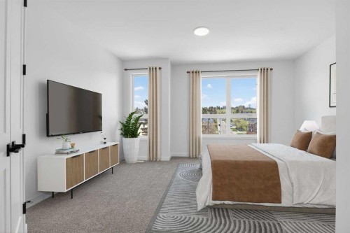 4907 Bowness Road Nw, Calgary, AB - Indoor Photo Showing Bedroom