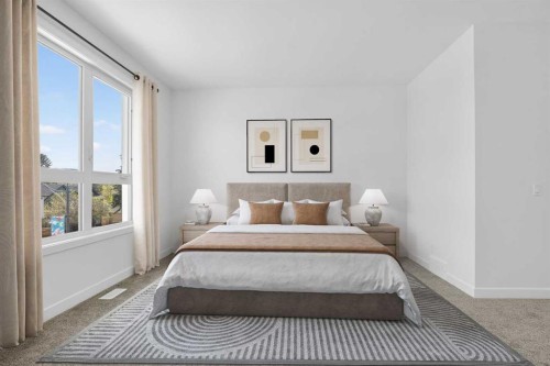 4907 Bowness Road Nw, Calgary, AB - Indoor Photo Showing Bedroom