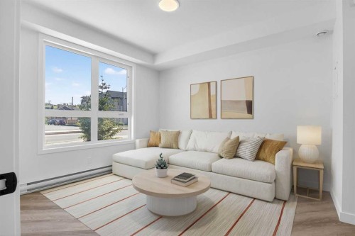 4907 Bowness Road Nw, Calgary, AB - Indoor Photo Showing Living Room