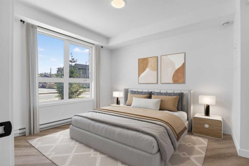 4907 Bowness Road Nw, Calgary, AB - Indoor Photo Showing Bedroom