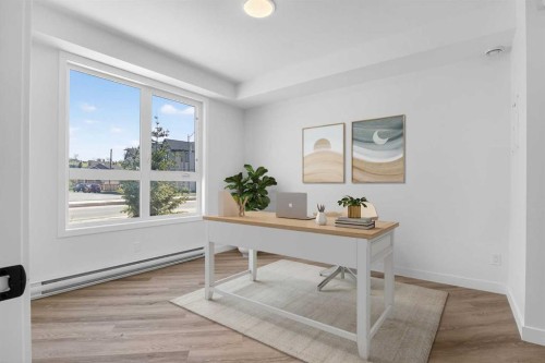 4907 Bowness Road Nw, Calgary, AB - Indoor Photo Showing Office