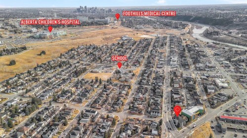 4907 Bowness Road Nw, Calgary, AB - Outdoor With View