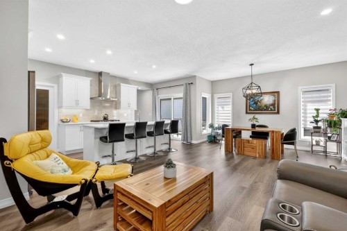 1949 Mahogany Boulevard Se, Calgary, AB - Indoor Photo Showing Living Room