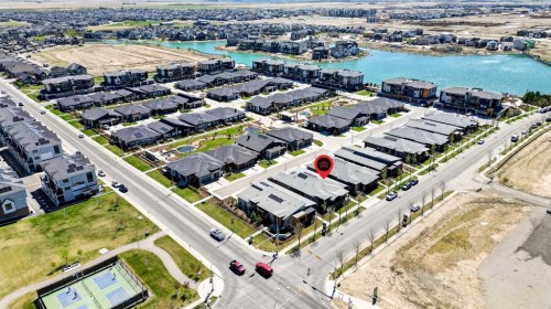 1949 Mahogany Boulevard Se, Calgary, AB - Outdoor With Body Of Water With View