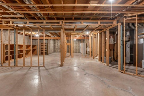 152 Coach Grove Place Sw, Calgary, AB - Indoor Photo Showing Basement