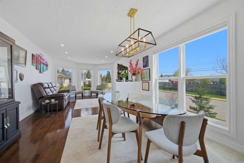 55 Ross Place, Crossfield, AB - Indoor Photo Showing Dining Room