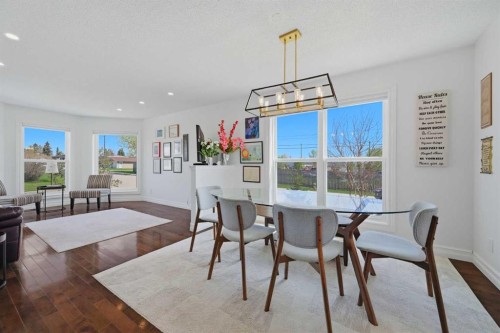55 Ross Place, Crossfield, AB - Indoor Photo Showing Dining Room