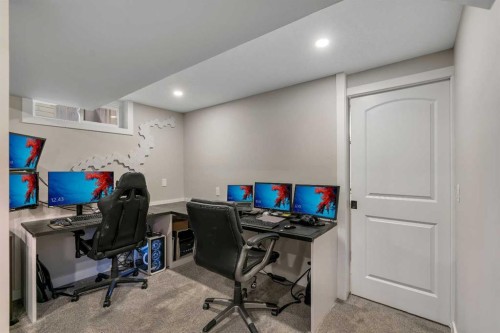 34 Ranch Glen Drive Nw, Calgary, AB - Indoor Photo Showing Office