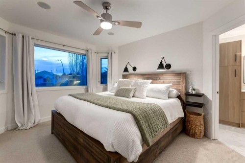 83 Citadel Meadow Grove Nw, Calgary, AB - Indoor Photo Showing Bedroom