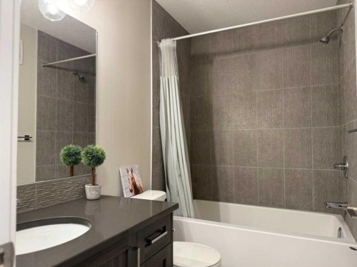 399 Sora Boulevard Se, Calgary, AB - Indoor Photo Showing Bathroom