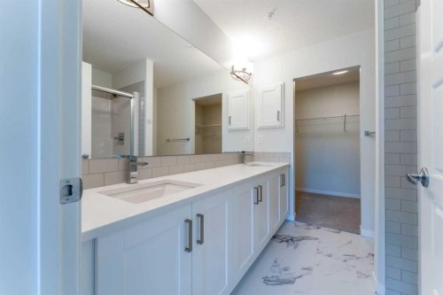 2410-42 Cranbrook Gardens Se, Calgary, AB - Indoor Photo Showing Bathroom