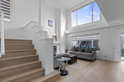 7 Country Hills Park Nw, Calgary, AB - Indoor With Fireplace