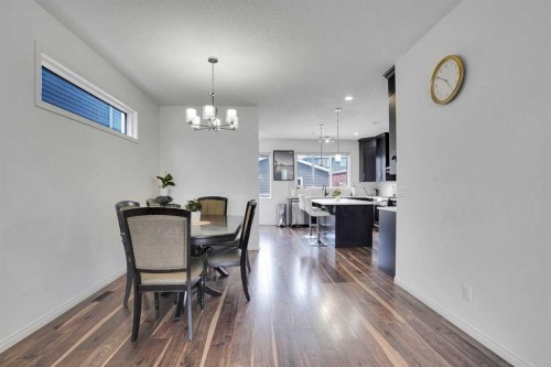 726 Redstone Drive Ne, Calgary, AB - Indoor Photo Showing Dining Room