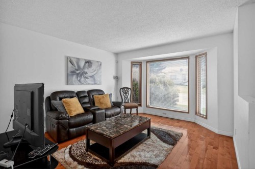 18 Martinview Crescent Ne, Calgary, AB - Indoor Photo Showing Living Room
