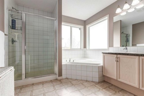 34 Morningside Landing Sw, Airdrie, AB - Indoor Photo Showing Bathroom