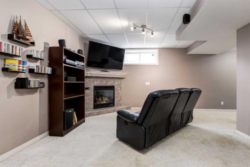 34 Morningside Landing Sw, Airdrie, AB - Indoor Photo Showing Basement