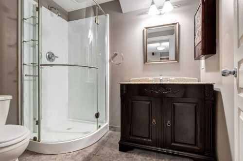 34 Morningside Landing Sw, Airdrie, AB - Indoor Photo Showing Bathroom