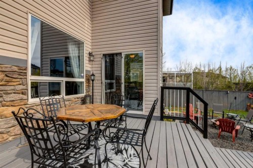 34 Morningside Landing Sw, Airdrie, AB - Outdoor With Deck Patio Veranda